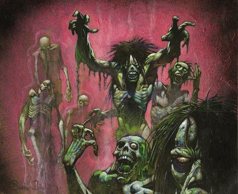 Arte Pulp, Arte Zombie, Simon Bisley, Retro Illustrations, Horror Vintage, Zombie Art, Gothic Wallpaper, Horror Artwork, Retro Horror