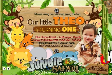 Invitation Card Safari Theme, Safari 1st Birthday Invitations, Safari Tarpaulin Background, Safari Invitation Background, Safari Theme Tarpaulin Layout, Safari Background Jungle Theme, Safari Invitation Card, Jungle Theme Invitation, Safari Invitation Template