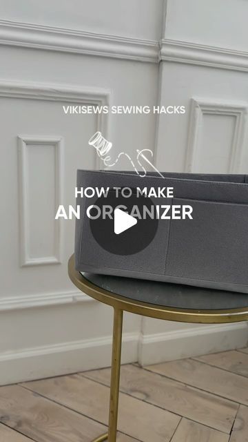 🧷 Trendy PDF sewing patterns on Instagram: "Have you noticed the addition to the Kum bag pattern — a felt organizer insert with outer and inner pockets? The insert pattern can be used to sew an organizer for lingerie, for example. Give it a try! And for help, check out the new video tutorial from the #vikisews_sewinghacks series. Mark the notches on the organizer’s body. Use chalk to trace auxiliary lines on all pocket pieces. Sewing steps: ✔️Fold the organizer hem allowance under by 3 cm (1 1/8”) and secure it in place with two seams at 1 mm from the fold and the inner edge. ✔️Place outer pocket 1 to the right side of the organizer body and stitch along the center line. ✔️Flip the outer pocket to the left, turn the organizer body wrong side up, and place inner pocket 1 according to the m Diy Felt Bag Organizer, Diy Bag Organizer Insert, Diy Bag Organiser, Lingerie Organization, Felt Organizer, Purse Organizer Insert, Purse Insert, Center Line, Bag Insert