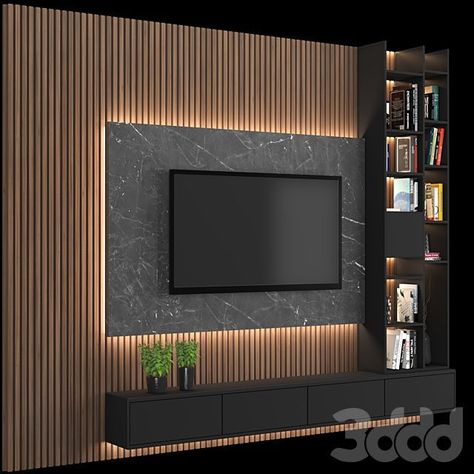 Tv Room Decor, Modern Tv Room, Wall Console, Tv Fal, Wall Stand, Feature Wall Living Room, Modern Tv Wall Units, Living Room Wall Units, Tv Cabinet Design