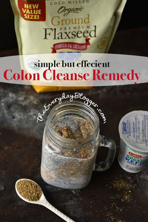 Detox Colon Cleanse, Flaxseed Flour, Water For Health, Colon Cleanse Recipe, Cleaning Your Colon, Turmeric Water, Colon Detox, Natural Colon Cleanse, Best Detox