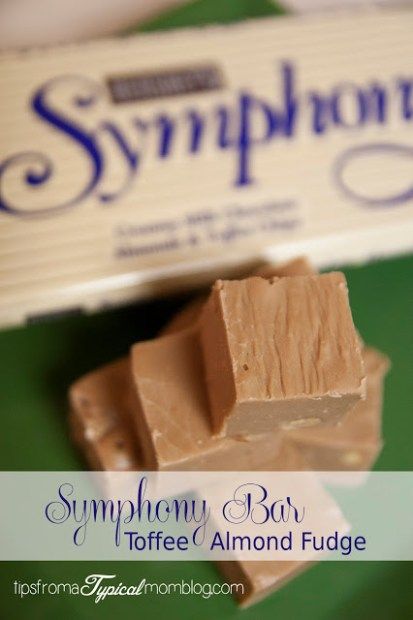 Symphony Bar Toffee Almond Fudge Recipe Fudge Recipe Christmas, Almond Fudge Recipe, Decorating Sugar Cookies, Almond Fudge, Roll Out Sugar Cookies, Crockpot Hot Chocolate, Fudge Bars, Favorite Cookie Recipe, Delectable Desserts