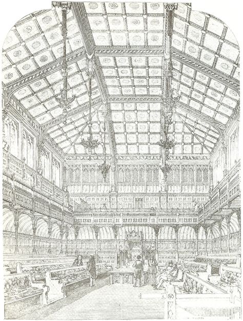 Gallery of AD Classics: Palace of Westminster / Charles Barry & Augustus Pugin - 12 Augustus Pugin, Houses Of Parliament London, Palace Of Westminster, House Of Commons, Yale University, Interesting Buildings, Houses Of Parliament, Westminster, Fairy Tale