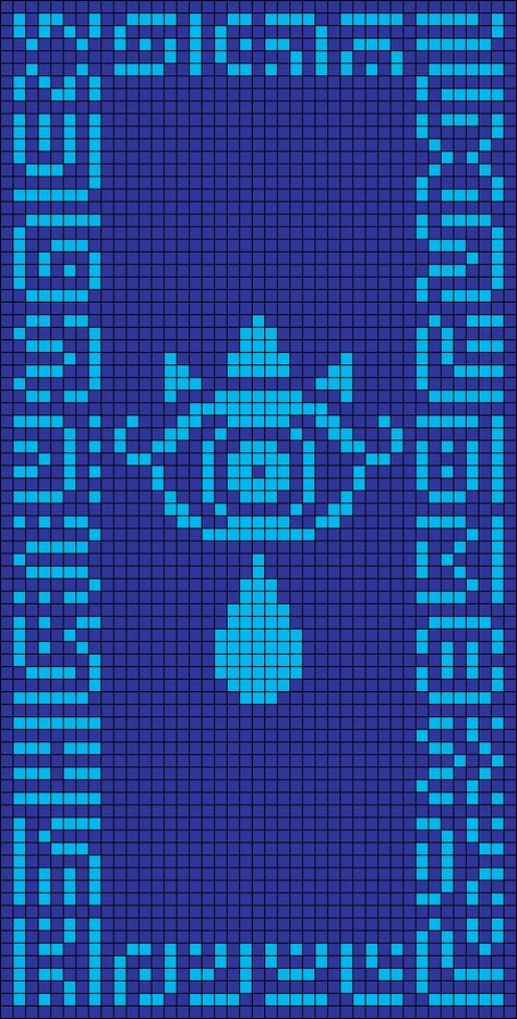 Stormtrooper Pixel Art, Legend Of Zelda Grid Pattern, Zelda Totk Crochet, Zelda Tapestry Crochet, Zelda Bracelet Pattern, Zelda Knitting Patterns, Lotr Alpha Pattern, Legend Of Zelda Alpha Pattern, Zelda Alpha Pattern