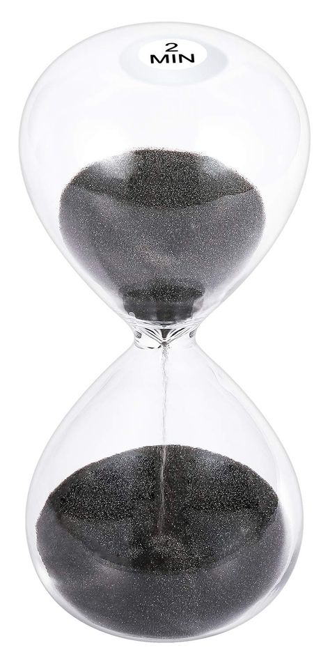 PRICES MAY VARY. Safety Hourglass Timer: The big 2 minute sand timer made by friendly high borosilicate glass, 100% hand-blown made clear glass. And each one has a number of time mark. You can easy to distinguish which timer for which usage. Precise Timer: This 2 min hourglass sand timer is mainly made for games, which is not a precision timing device, so there is time deviation. But SuLiao 2 minute sand timer for brushing teeth has achieved the highest quality ±10% industry standard in the USA. Sand Watch, Sand Hourglass, Hourglass Sand Timer, Hourglass Timer, Sand Clock, Sand Timer, Hourglasses, Sand Timers, Timer Clock