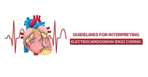 Are you a #codingspecialist who needs to learn more about EKG coding? Our blog post is a must-read! We'll cover everything you need to know about #EKG interpretation and coding, including the latest #CPT codes. Read more: https://www.allzonems.com/guidelines-for-interpreting-electrocardiogram-ekg-coding/ #medicalcoding #ECG #electrocardiogram #coding #guidelines #emergencydepartment #healthcareproviders #cardiology #cardiologist #medicalcoder #healthcare #Update #EMcodes #Allzonems Ekg Interpretation, Cpt Codes, Medical Coder, Medical Billing And Coding, Billing And Coding, Healthcare Management, Medical Coding, Emergency Department, Cardiology