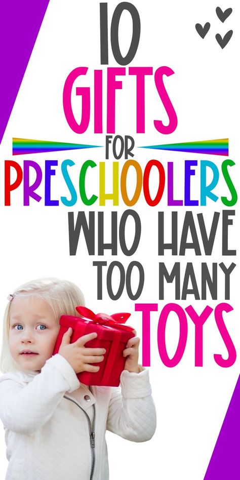 The Best Gifts for Preschoolers That AREN'T Toys Prek Gifts For Kids, Gifts For Four Year Old Boy, Learning Toys For Preschoolers, Personalized Gifts For Toddlers, Best Toys For Preschoolers, Best Preschool Toys, Birthday Gifts For 3 Year Girl, Gift Ideas For Preschool Students, Christmas Toddler Gifts