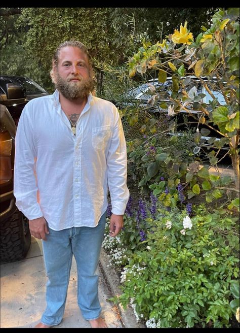 Jonah Hill, October 4, Casual Button Down Shirt, Button Down Shirt, Men Casual, Mens Tshirts, Mens Tops, T Shirt, On Instagram