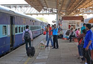 Short essay on A scene at a railway station for children and students. Short and long paragraph for class 1, 2, 3, 4. E Ticket, Holi Special, Human Figure Sketches, Airline Company, Indian Railways, Train Service, Six Month, Train Tickets, News Media