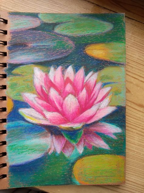 Drawings From Oil Pastels, Sketchbook Oil Pastel, Chalk Oil Pastel Art, Oil Pastel Art Step By Step Drawings, Drawing With Oil Pastels Ideas, Easy Chalk Pastel Art, Chalk Pastel Drawing Ideas, Easy Soft Pastel Art, Chalk Pastels Art Ideas