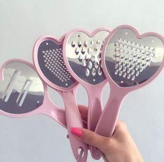 Pink Kitchen Aesthetic, Pink Kitchenware, Pink Pots, Heart Core, Chic Coquette, School Dr, Pink Kitchen Decor, Kitchen Pink, Cute Furniture