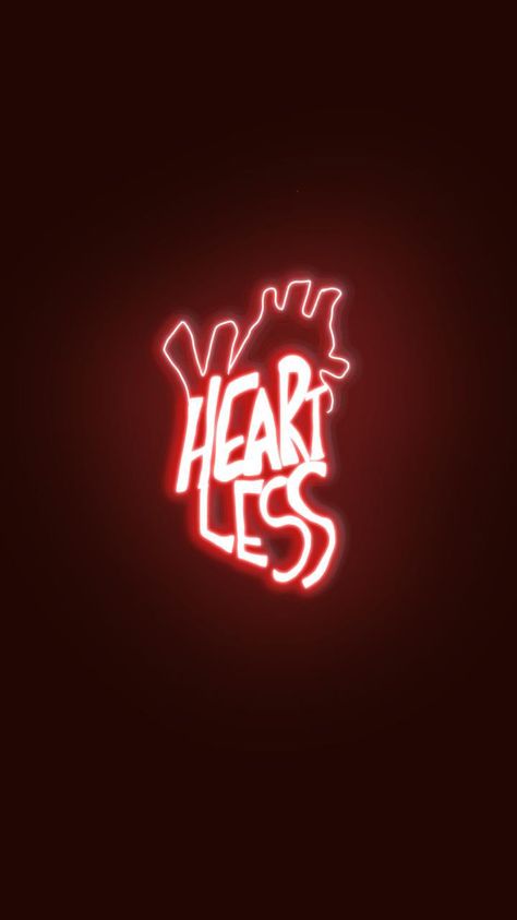 Heartless Background, Heartless Pictures, Heartless Wallpaper Aesthetic, Baddie Wallpaper Iphone Red, Heartless Aesthetic Wallpaper, Weeknd Moodboard, Badass Background, Heartless Art, Heartless Wallpaper