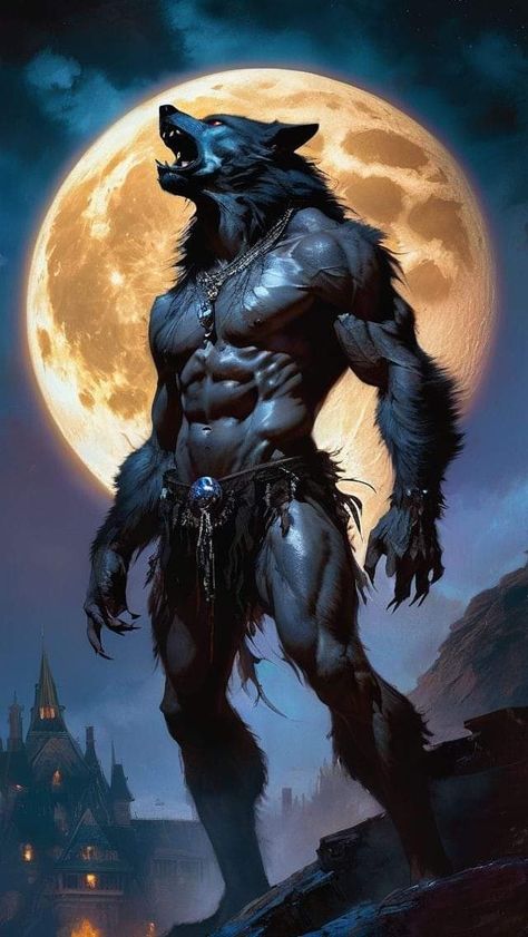 Lycan Wallpaper, Fae Wild, Werewolf Drawing, Fantasy Romance Art, Bigfoot Art, Werewolf Aesthetic, Wolf Warriors, Wolf Artwork, Fantasy Wolf