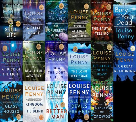 Louise Penny Books In Order, Three Pines Louise Penny, Louise Penny Books, Inspector Gamache, John Grisham Books, Three Pines, Louise Penny, Detective Books, John Grisham