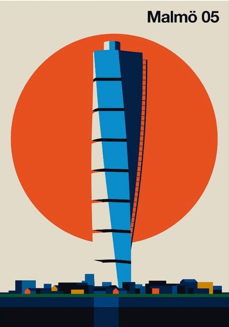 Bo Lundberg, Propaganda Art, London Poster, Lovely Poster, Contemporary Graphic, Art Deco Poster, Bauhaus Poster, Dream Artwork, Geometric Art Prints