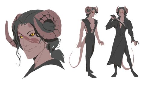 Baldur’s Gate Oc, Tiefling Baldurs Gate 3, Tiefling Design, Tiefling Tail, Dnd Races, Baldurs Gate, Figure Sketching, Drawing Expressions, Dnd Art