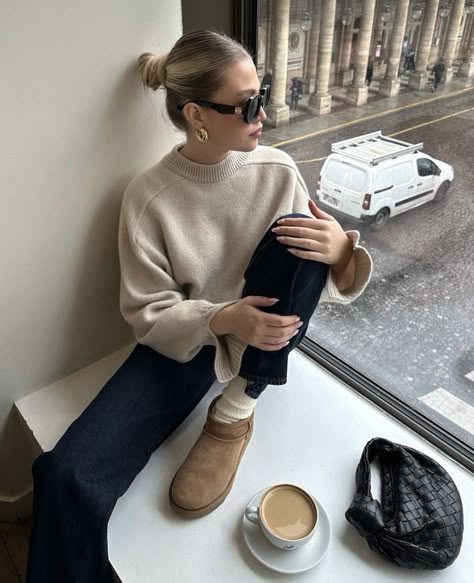 Copencore Style, Insta Inspo Pics, Fall In Florida, Son Bahar, Korea Outfits, Chic Jean Outfits, Fits For Fall, Chic Style Inspiration, Outfit Coat