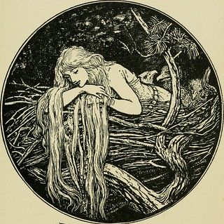 Image from page 122 of "The crimson fairy book" (1903) | Flickr Andrew Lang, Walter Crane, Antique Gifts, 동화 삽화, Fairy Book, Arte Inspo, Arte Popular, Folk Tales, Art References