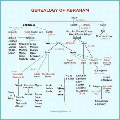 Genealogy Of Abraham's Chart - Abraham's Family Tree Abraham Family Tree, Abraham In The Bible, Tree Worksheet, Bible Genealogy, Family Tree Worksheet, Ancestry Family Tree, Tree Template, Bible Mapping, Letter Templates Free