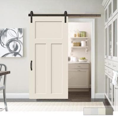 Closet With Barn Doors, Barn Doors In The House, Craftsman Interior Doors, Craftsman Windows, Closet Interior, Barn Door Closet, Craftsman Interior, Barn Door Designs, Farmhouse Interior