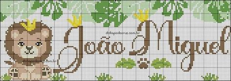 Safari Baby, Olaf, Alphabet, Cross Stitch