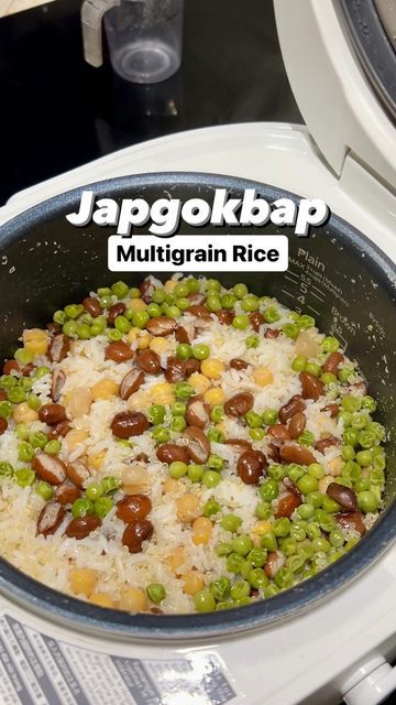 Mixed Grain Rice, Korean Multigrain Rice, Multigrain Rice, Cooked Chickpeas, Crop Production, Korean Cooking, Healthy Food Options, Multigrain, Healthy Crockpot