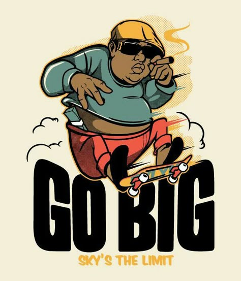 Biggie Smalls Art, Kon Bleach, Dope Cartoons, Hip Hop Artwork, Dress Sticker, Real Hip Hop, Galaxy Poster, Hip Hop And R&b, Biggie Smalls