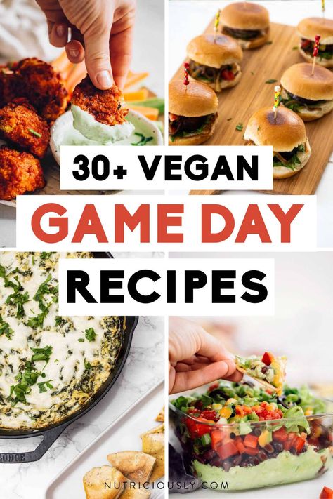 Vegan Game Day Food, Vegan Super Bowl Recipes, Vegan Superbowl, Meaty Appetizers, Vegan Superbowl Food, Vegan Party Snacks, Beginner Vegan, Wings Buffalo, Vegan Super Bowl