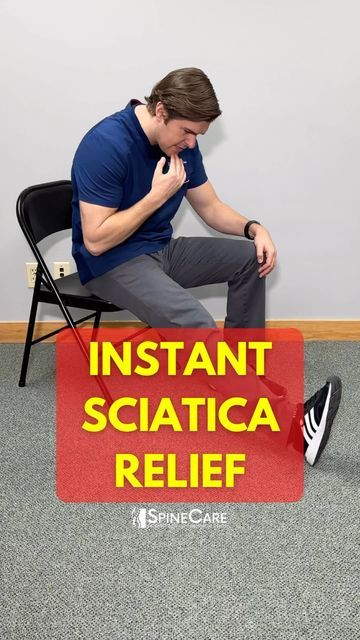 Sciatic Nerve Exercises, Sciatic Nerve Stretches, Michael Rowe, Sciatic Nerve Relief, Sciatic Nerve Pain Relief, Easy Exercise, Piriformis Stretch, Hip Pain Relief, Sciatica Exercises