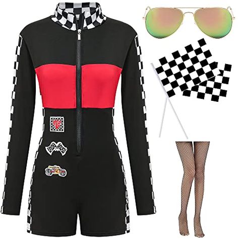 Buttercup 💖's Amazon Page Race Car Driver Costume Women, Race Car Costume, Race Car Driver Halloween Costume, Race Car Driver Costume, Car Costume, Fishing Tournament, Talladega Nights, Hot Halloween, Race Car Driver