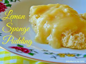 Sponge Pudding Recipe, Baked Pudding, Sponge Pudding, Sugar Wax Recipe, Sponge Recipe, Self Saucing Pudding, Lemon Pudding Cake, Lemon Sponge, Lemon Syrup