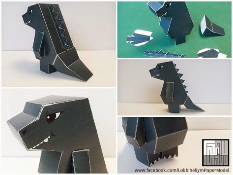 Cute Godzilla Paper Toy Cute Godzilla, Godzilla Party, Godzilla Birthday Party, Godzilla Birthday, Godzilla Toys, Vday Gifts, Valentine Day Boxes, Paper Toy, Dino Party