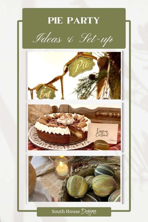 Pie Party Ideas, Pie Party, Pie Pie, Popcorn Bar, Easy Parties, Pie Bar, Easy Entertaining, Savory Pie, Party Buffet