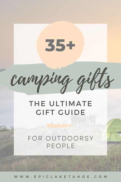 Gifts For The Lake, Wedding Shower Gift Ideas, Lake Tahoe Hotels, Outdoorsy Gifts, Ultimate Gift Guide, Great Gift Ideas, Camping Gifts, Lake Tahoe, Gift Guide