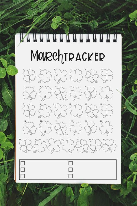 Download this free March mood tracker or March habit tracker. It comes in Classic Happy Planner, letter size (Big Happy Planner), and A5. But, it can be used with any size planner. Perfect for a bullet journal, too! It would be a great addition to a March bujo section. Get this free planner printable today. March Habit Tracker, March Mood Tracker, Bullet Journal Sections, March Bujo, Bullet Journal Work, March Bullet Journal, Big Happy Planner, Tracker Free, Habit Tracker Bullet Journal