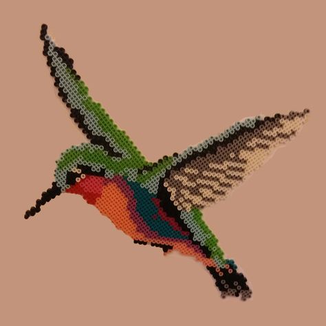 Hummingbird Perler Bead Patterns, Blue Jay Bird, Native American Crafts, Perler Beads Designs, Fuse Beads, Perler Bead Patterns, Hama Beads, Bead Designs, Perler Beads