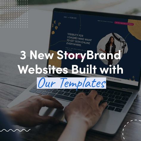 At StorySite, we love turning your StoryBrand wireframe into an awesome website. Once you purchase a template and provide your content, our designers will work their magic to customize it to your brand.⁠⁠ See the results for yourself! ⁠⁠ Check out our blog to learn about these projects and see more sites that have been built on our templates. Link in profile. https://www.storysite.co/blog/storybrand-websites-built-with-storysite-templates Website Wireframe, Story Brand, Wireframe Website, Build A Story, Website Examples, Coach Website, Website Ideas, Brand Website, Email Template