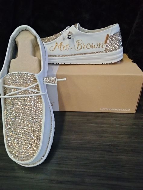 Hey Dude Wedding Custom Shoes - Etsy Hey Dude Bride Shoes, Bride Hey Dude Shoes, Wedding Boots Men, Wedding Hey Dude Shoes, Bedazzled Wedding Shoes, Wedding Shoes Hey Dudes, Hey Dude Wedding, Rhinestone Hey Dudes, Cute Country Names