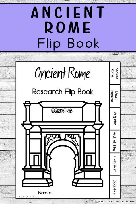 Ancient Rome was a powerful civilisation that ruled much of Europe. Learn about Ancient Rome with this fun and free Ancient Rome Flip Book. Ancient Rome Kids Projects, Ancient Rome Lessons, Ancient Rome Kids, Ancient Rome Activity, Ancient Civilizations Projects, Ancient Rome Projects, Rome Activities, History Printables, Ancient Greek Philosophers