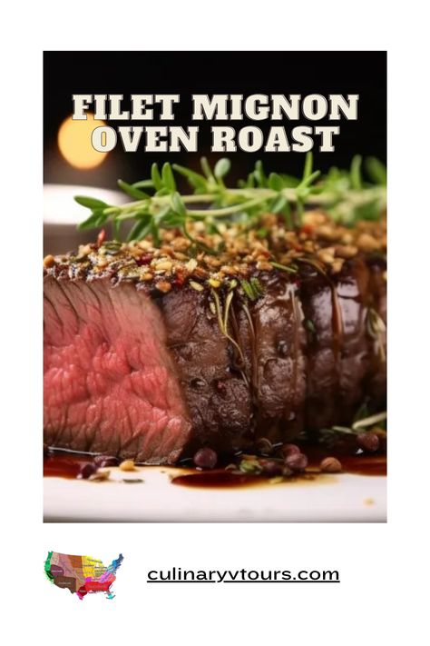 "Discover the secrets to perfectly cooking filet mignon roast in the oven at 350°F. Find precise cooking times for different levels of doneness and expert tips for a mouthwatering result. Achieve culinary perfection with this tender and flavorful dish. #FiletMignon #Recipe #CookingTips" Filet Mignon Oven Recipes, Best Way To Cook Filet Mignon In Oven, Cooking Filet Mignon In Oven, Whole Filet Mignon Recipes In The Oven, Filet Mignon Roast In The Oven, Filet Mignon Roast Recipes, Filet Mignon Recipes In The Oven, Baked Filet Mignon, Filet Mignon Oven