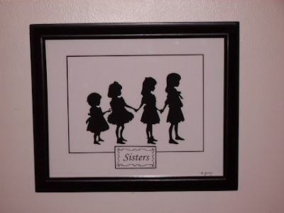 4 sisters 5 Sisters, 4 Daughters, 4 Sisters, Silhouette Paper, Sister Pictures, Sisters Art, Love My Sister, 3 Sisters, Four Sisters