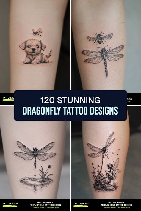 Looking for unique tattoo inspiration? Explore 120 fabulous dragonfly tattoo designs that symbolize transformation, freedom, and adaptability. Whether you want a delicate outline or a bold full-color piece, dragonfly tattoos beautifully blend art with meaning. Perfect for those who relate to these fascinating creatures, these tattoos are not only eye-catching but also convey deep personal significance Fairy And Dragonfly Tattoo, Dragonfly Neck Tattoo For Women, Dragonfly Bracelet Tattoo, Matching Dragon Fly Tattoo, Dragonfly Tattoo On Ankle, Feminine Dragonfly Tattoo, Stained Glass Dragonfly Tattoo, Celtic Dragonfly Tattoo Design, American Traditional Dragonfly Tattoo