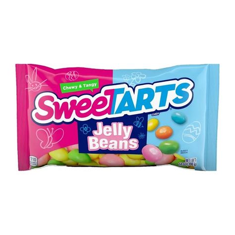 SweeTARTS Jelly Beans Easter Candy, 14oz | Walmart (US) Jelly Bean Flavors, Blue Punch, Jelly Beans Easter, Candy Companies, Malted Milk, Easter Goodies, Chewy Candy, Candy Crafts, Jelly Bean