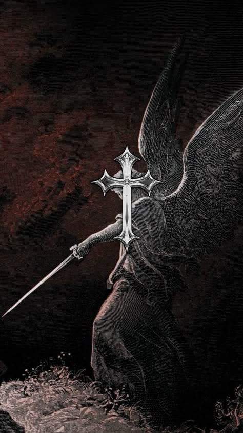 Angel Warrior Wallpaper, Christianity Aesthetic Wallpaper, Archangel Michael Aesthetic, Jesus Iphone Wallpaper, Jesus Wallpaper Aesthetic, Saint Michael Angel, Angel Michael, Biblical Artwork, Michael Archangel