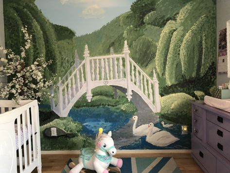 Mary Poppins Nursery #marypoppins #marypoppinsnursery #nursery #disney Mary Poppins Nursery, Nursery Disney, Disney Nursery, Nursery Mural, Mary Poppins, Dinosaur Stuffed Animal, Nursery, Mural, Disney