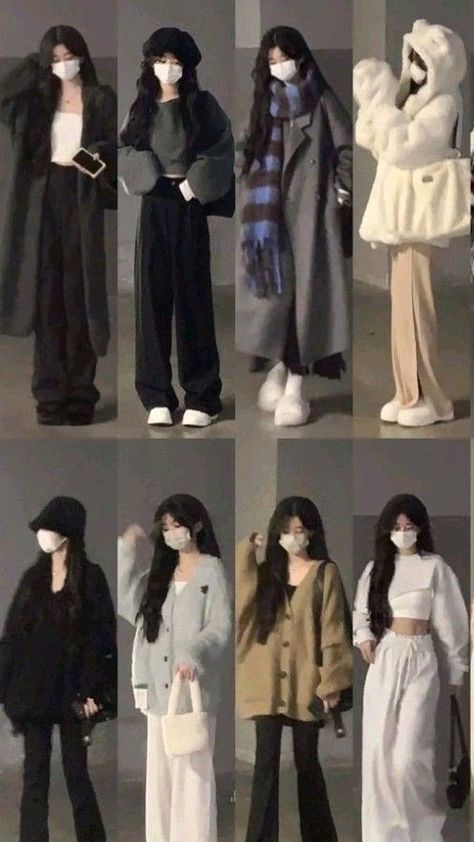 Ulzzang Fashion Winter, Korean Fall Outfits Street Style, Korean Style Winter Outfits, Korean Outfits Winter, Korean Girl Aesthetic, Korean Clothing Brands, Korean Style Winter, Winter Outfits Korean, Korean Winter Outfits