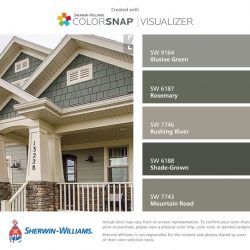 Sherwin Williams Exterior Paint combinations most popular exterior paint colors Home Remodel by Elite Home Exteriors NW Green Exterior Paints, Color Visualizer, Green Exterior House Colors, Grey Exterior House Colors, Green House Exterior, Gray House Exterior, Mountain Home Exterior, Best Exterior Paint, House Paint Color Combination