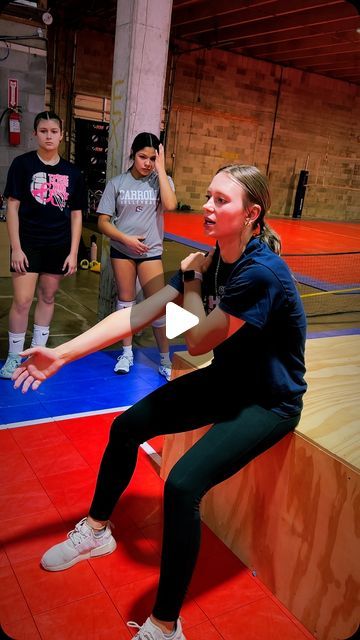 Storm Performance Volleyball on Instagram: "Coach @kelsi_luckenbach with a passing drill." Volleyball Drills At Home By Yourself Passing, Junior High Volleyball Drills, Volleyball Drills For Kids, Volleyball Tryout Drills, Passing Drills Volleyball, Volleyball Exercises, Volleyball Passing Drills, Youth Volleyball, Volleyball Coaching