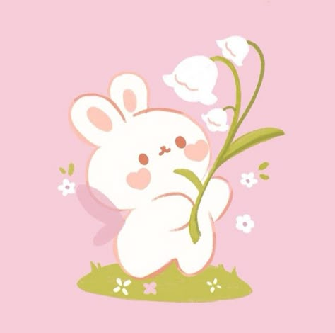 Bunny Instagram, Bunny Fairy, Spring Fairy, Bunny Drawing, Bunny Pictures, Artist Sketchbook, Bunny Art, Cute Kawaii Drawings, Cute Easy Drawings