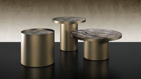 What an amazing idea for a coffee table/cocktail table! The Tau collection from Reflex is sure to impress --> http://www.reflexangelo.com/prodotto/TAU40STEEL-TAU-40-STEEL Backgammon Table, Luxury Coffee Table, Luxury Italian Furniture, Interior Luxury, Steel Coffee Table, Luxury Marble, Glass Side Tables, Table Metal, Side Table Design